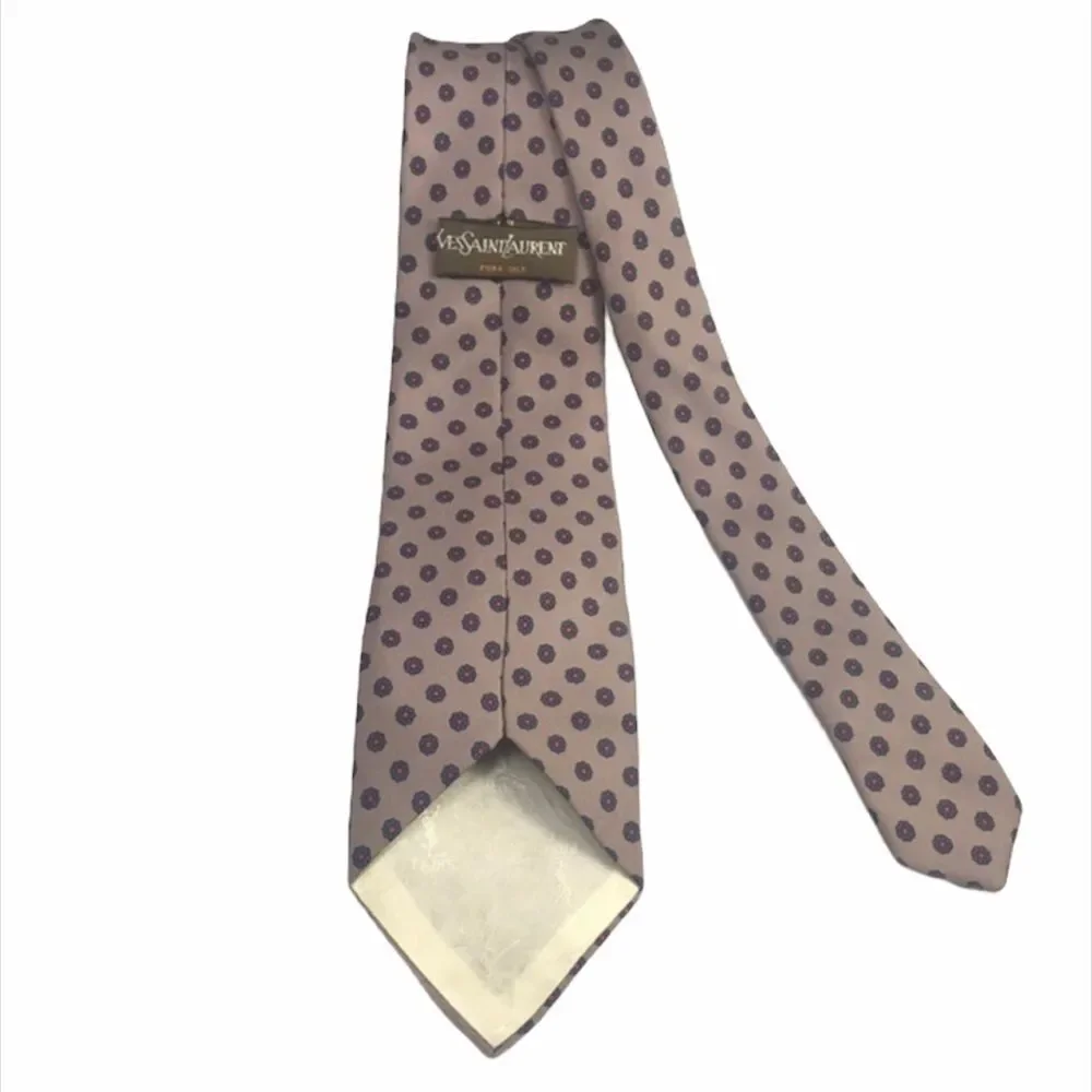 Yves Saint Laurent Silk Tie
